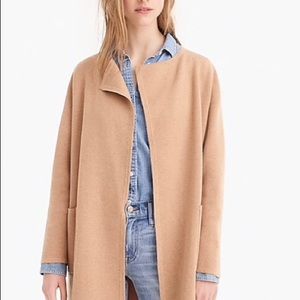 Jcrew Juliette Collarless Sweater-Blazer